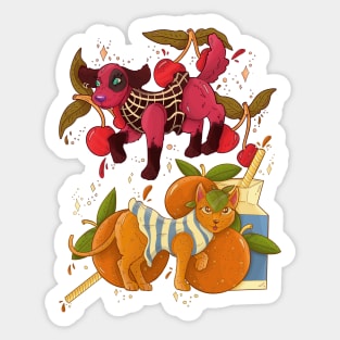 Cherry and Tangy Sticker